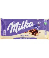MILKA WHITE BUBBLY BAR 3.25 OZ