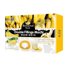 Bamboo House Double Fillings Mochi - Mango Milk 24x180g
