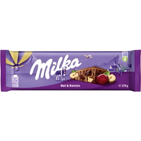 Milka Raisins&Nuts 270g