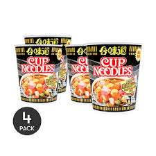 Nissin Cup Noodle Black Pepper Crab Flavor 24x 2.6oz.