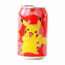QDOL Strawberry Flavored Sparkling W ater (Soda) 330ml