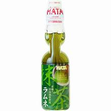 Japan HATAKOSEN RAMUNE Soda Matcha Flavor 200ml