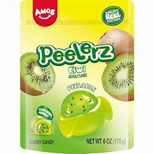 PEELERZ GUMMY KIWI 6 OZ BAG