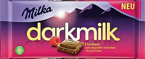 Milka Dark Raspbery 85g