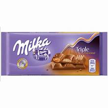 Milka Triple Caramel 90g