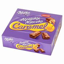Milka Alpejskie Mleczko Caramel 350g