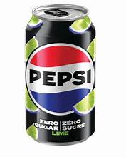 pepsi cola zero sugar lime zero caffeine 355ml
