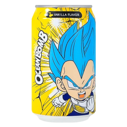 Dragon Ball Z Ocean Bomb Sparkling Water Vanilla 24 Count