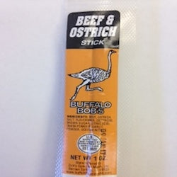 Buffalo Bob’s Beef & Ostrich Hickory Smoked Meat Stick 1oz