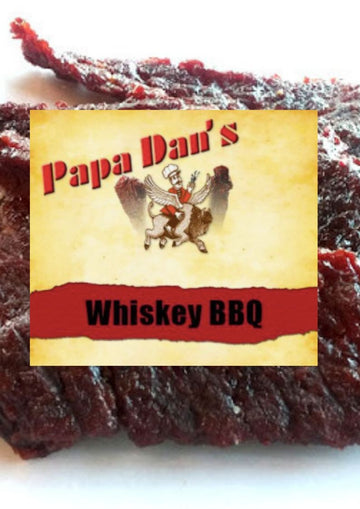 Papa Dan's Whiskey BBQ Jerky 3oz