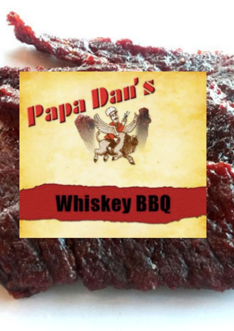Papa Dan's Whiskey BBQ Jerky 3oz