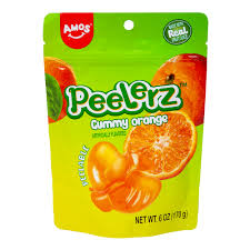 PEELERZ GUMMY ORANGE 6 OZ BAG