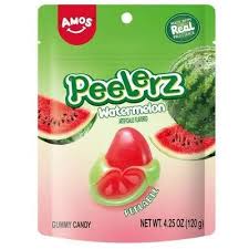 PEELERZ GUMMY WATERMELON 6 OZ BAG