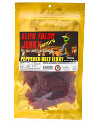 PEPPERED BEEF JERKY-ALIEN JERKY