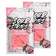 PINK LEMONADE- SOUR STRIPS