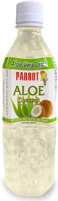 Parrot, Aloe Vera Drink, Coconut, 1.5 l (12 Pack)