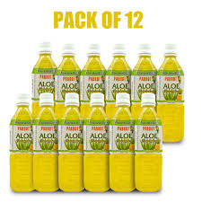 Parrot, Brand Aloe Vera Drink, Pineapple, 1.5 l (12 Pack)