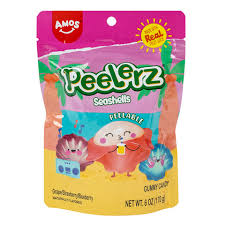 Peelerz Gummy Seashells 6 Oz Bag
