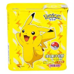 Pokemon Tin Soft Candy Lemon & Mango