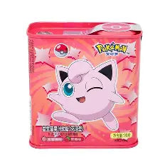 Pokemon Tin Soft Candy Strawberry & Peach