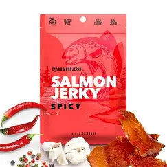 SALMON JERKY SPICY