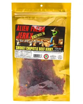 SMOKEY CHIPOTLE BEEF JERKY- ALIEN JERKY