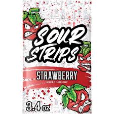 STRAWBERRY- SOUR STRIPS