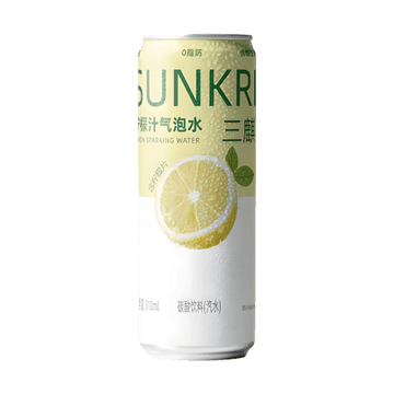 Sanqi Lemon Slice Sparkling Soda Water 310ml"