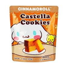 Sanrio Cinnamoroll Honey Castella Cookies 3 x 12 x 1.59oz