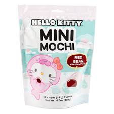 Sanrio Hello Kitty Mini Mochi Red Bean Flavor 3x8x6.3 oz