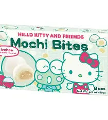 Sanrio Hello Kitty and Friends Mochi Bites Lychee Flavor 3 x 12 x 2.82oz