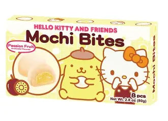 Sanrio Hello Kitty and Friends Mochi Bites Passion Fruit Flavor 3 x 12 x 2.82oz