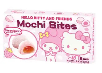 Sanrio Hello Kitty and Friends Mochi Bites Strawberry Flavor 3 x 12 x 2.82oz