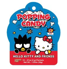 Sanrio Hello Kitty and Friends Popping Candy Cola Flavor 4x12x1.05oz