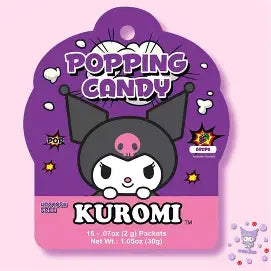 Sanrio Kuromi Popping Candy Grape Flavor 4x12x1.051oz