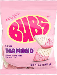 Sour Diamond Strawberry Vanilla 8/5.5oz