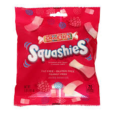 Squashies raspberry and cream