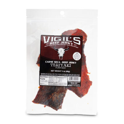 Vigil's Jerky Teriyaki 3oz