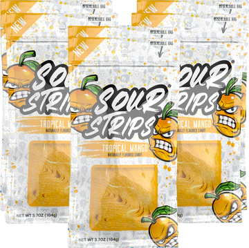 Sour Strips Tropical Mango 3.4oz