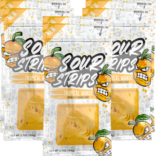 Sour Strips Tropical Mango 3.4oz