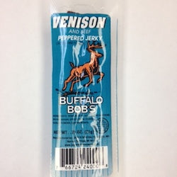 Buffalo Bob’s Venison and Beef Peppered Meat Stick .75 oz
