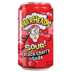 WarHeads Sour Black Cherry Soda