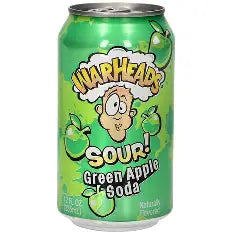WarHeads Sour Greenapple Soda