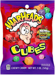 Warheads Sour Chewy Cubes