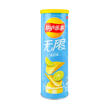 Lays Stax Lime Potato Chips 3.17oz