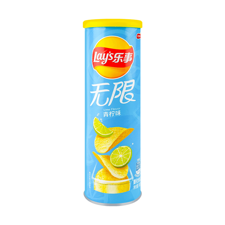 Lays Stax Lime Potato Chips 3.17oz