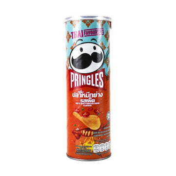 Pringles Hot & Spicy Grilled Squid 3.59 oz