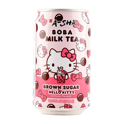 Hello Kitty Boba Milk Tea Brown Sugar 12 Count
