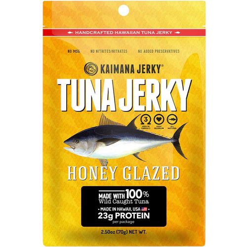 Honey Glazed Ahi Tuna Jerky 2.75 oz Bag