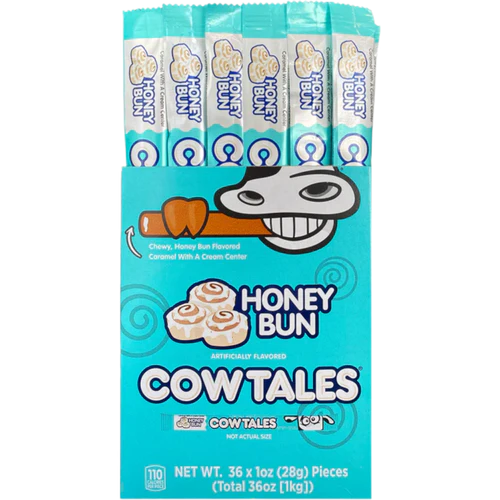 Cow Tales Honey Bun Convertible Box 36 Count